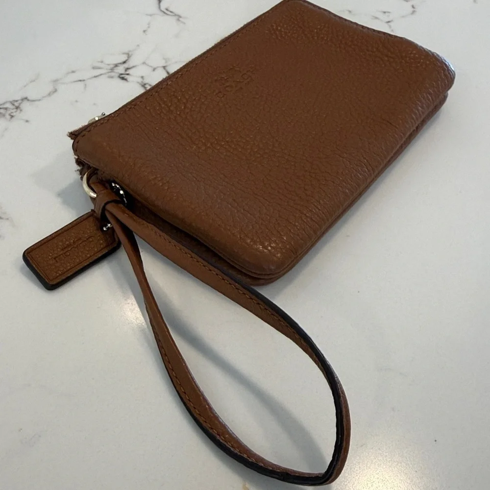 Coach zipper wallet
